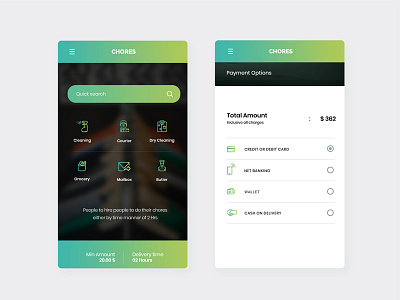 Chores App ( android & IOS app) ios