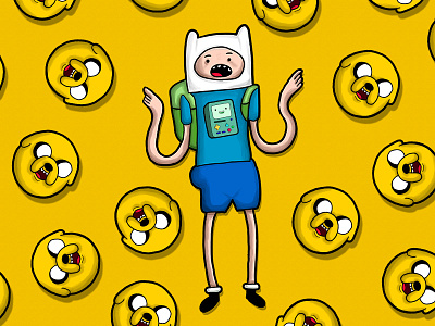 Adventure Kid adventure time art bmo cartoon network cg digital art drawing finn illustration jake sketch wacom