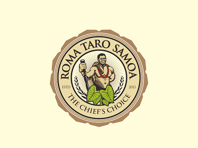 Roma Taro Samoa Logo brand illustration logo simple