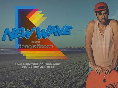 Brother/Cousin Productions 80s beach boogie myrtle ocean sc south carolina surf waves