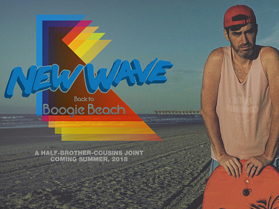 Brother/Cousin Productions 80s beach boogie myrtle ocean sc south carolina surf waves