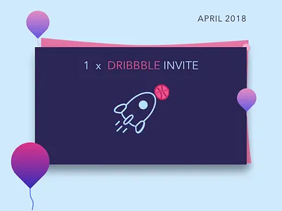 Dribbble Creative dribbble invite invite purple