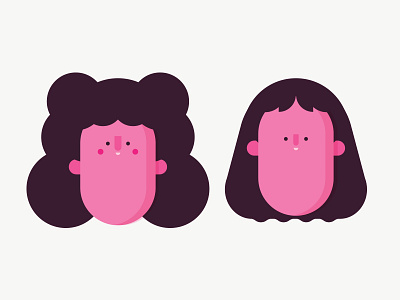 Ladies character characters illustration ladies people