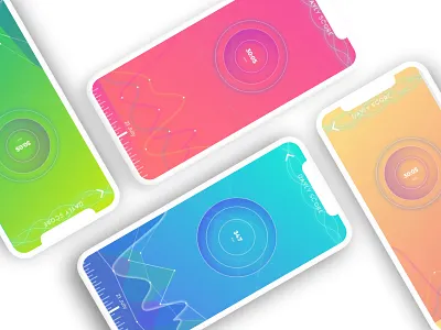 Charts UI chart charts gradient graph ui userexperience userinterface ux