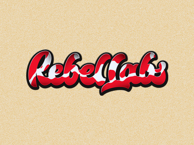 Rebel Labs art book calligraphy lettering print type