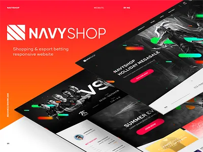 NAVYSHOP full showcase designer graphicdesign ui uxui website