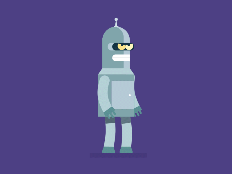 Bender bender futurama gif