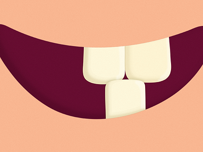 36 Days of Type - T 36 days of type 36 days of type t illustration lettering mouth smile t teeth toothless typography