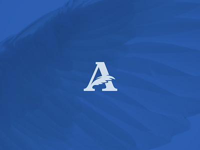 Aspef a accounting alphabet fly graphics letter logo wings