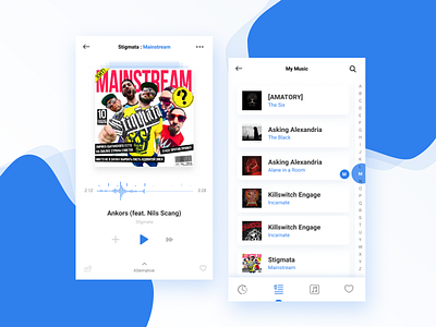 Music Player app figma ios ios app music player ui ux