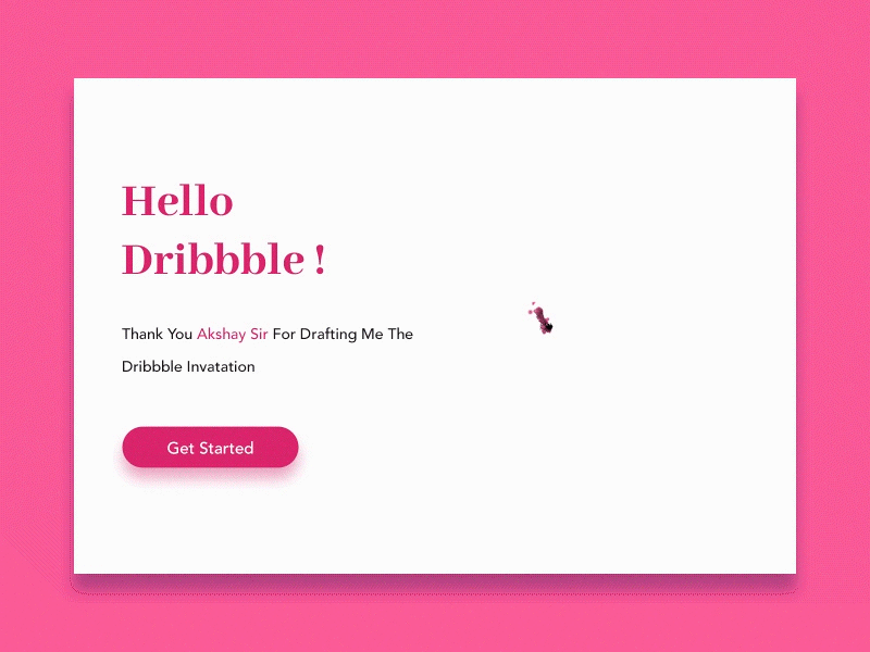 DEBUT android animation debut dribbble first gif ios motion shot ui ux web