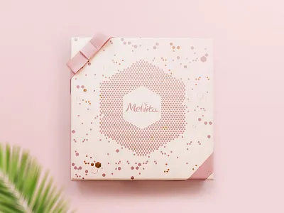 Melvita Box - teaser artwork box cosmetic nature pink teaser visual