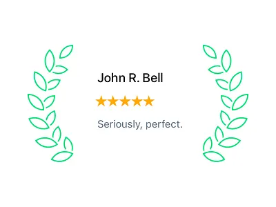 Chars Reviews branches chars green leafs orange review stars