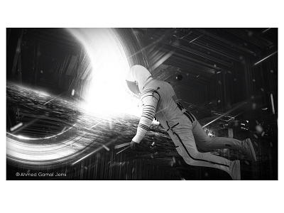 interstellar - Landing in the Tesseract art digital interaction interstellar manipulation photo principle scene todo ui