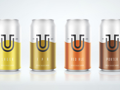 Uppercut Brewing Co. beer brand brew craft beer identity logo