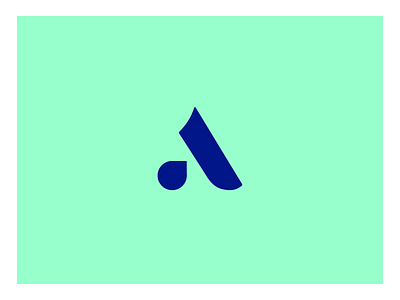 New Logo a a logo blue brand green logo