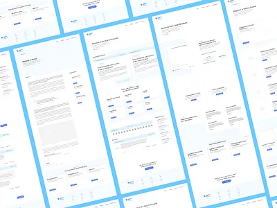 Wireframe Layouts blueprints clean design layout minimal wireframes xd