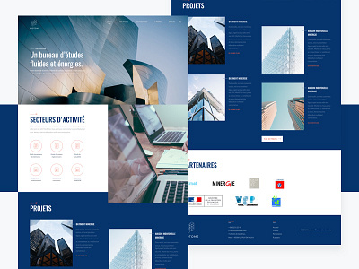 Engineering onepage engineering onepage ui ux webdesign