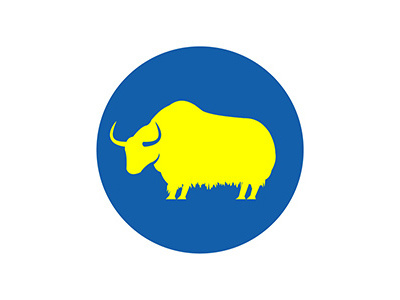 Icons and Colors: {25} Yellow Yak adobe alphabet branding color colour icon illustration illustrator logo photoshop yak yellow