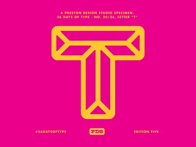 36 Days Of Type - T 36daysoftype geometric icon identity lines logo monogram shapes symbol triangle typography vector