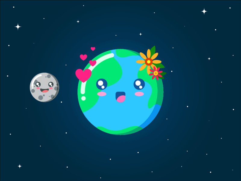 Happy Earth Day! 2018 after day earth effects illustrator