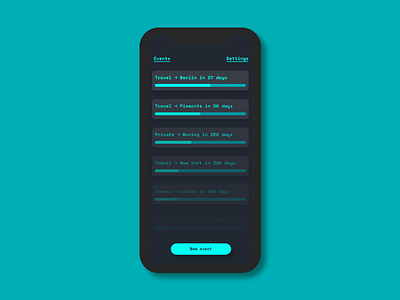 Daily UI #014 - Countdown countdown daily interface ui