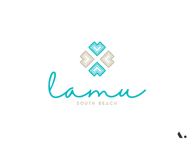 Lamu South Beach 2018 african beach branding design lamu logo south