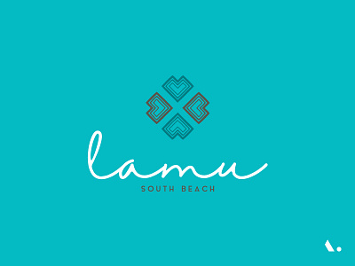 Lamu South Beach 2018 african beach branding design lamu logo south