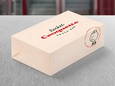 CROQUETTE PACKAGING box croquette pack snack