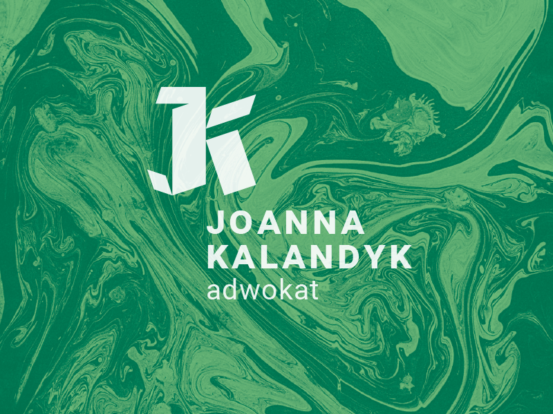 Joanna Kalandyk branding design letter logo logotype typography