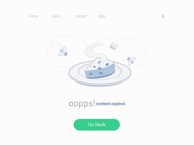 Content expired 404 app illustration cheese e commerce illustration rotten cheese