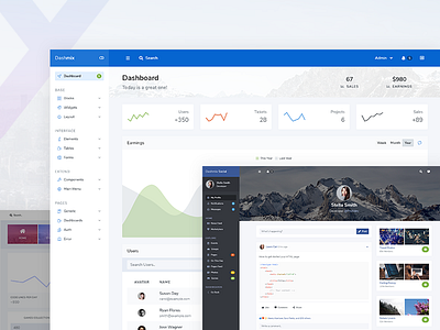 Dashmix - Dashboard Framework admin dashboard template ui ui design user interface web application