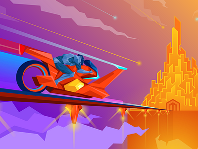 Atwix Blog Illustration 2 atwix blog bridge ecommerce future illustration magento space