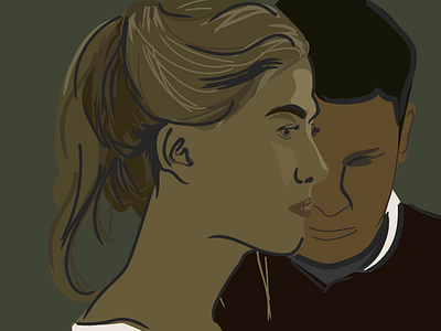 Gone Girl 2d adobe illustrator david fincher digital painting gone girl illustration movie scene