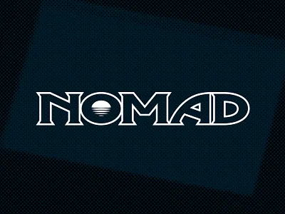 Nomad aviture brand branding console gaming logo nomad obscure retro