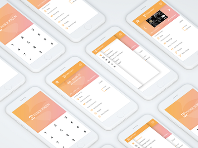 Tydertoken Ico Walet Apps Design app app design apps bitcoin business app coin ico token ui wallet