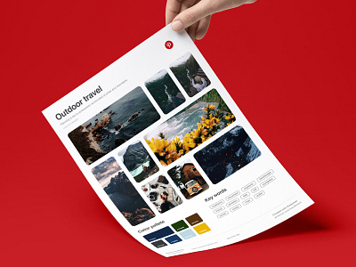 Pinterest MoodBoard | Print feature moodboard pinterest print share ui ux