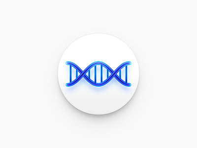 DNA Icon app icon biocode biology dna dna double helix gene genetic genetic gene mac icon macos icon osx icon realistic sandor skeu skeuomorph skeuomorphism ui icon user interface icon ux icon