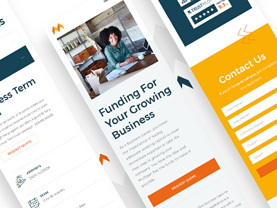 Mulligan Funding | Home Mobile development mobile uiux wordpress