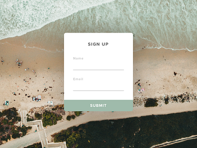 Day 1 - Daily UI daily ui sign up form simple user interface design