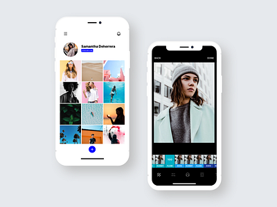 Instasize Grid & Filters app edit filters grid instasize photo app photo grid screenshot screenshots ui ux