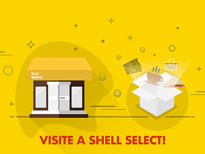 Shell Select convenience invite meet store to