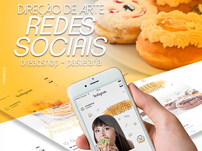 Social Media Kit - Bakery Instagram branding design facebook kit instagram kit marketing media kit social media social media kit