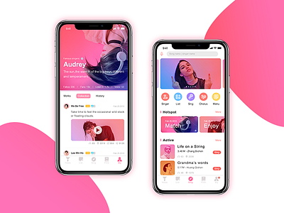 Music app 1 ui