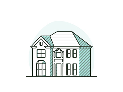 Building Staten Island architecture borough building city green home illustration new york staten island