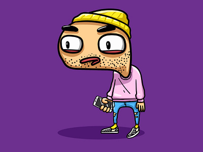 Dude 2d character colours design dude game hippster masterpeace trendy