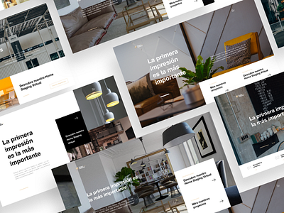 Platform to furnish furniture kit photography presentation reality ui user experience user interface ux web