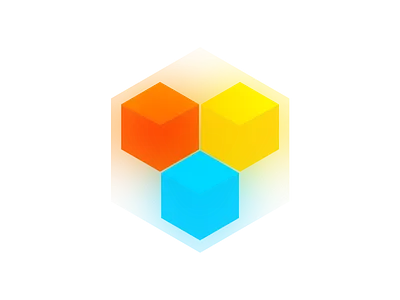 LEO JS colored cubes library logo