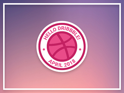 Hello Dribbble! debut dribbble dribbblers first shot hello