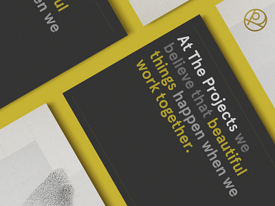 The Projects Tone of Voice brand identity branding co working copywriting logo tone of voice
